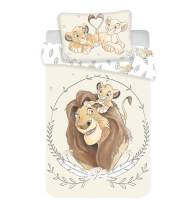Pościel bawełniana 100x135 Król Lew Simba 2800 Lion King dziecięca do łóżeczka poszewka 40x60