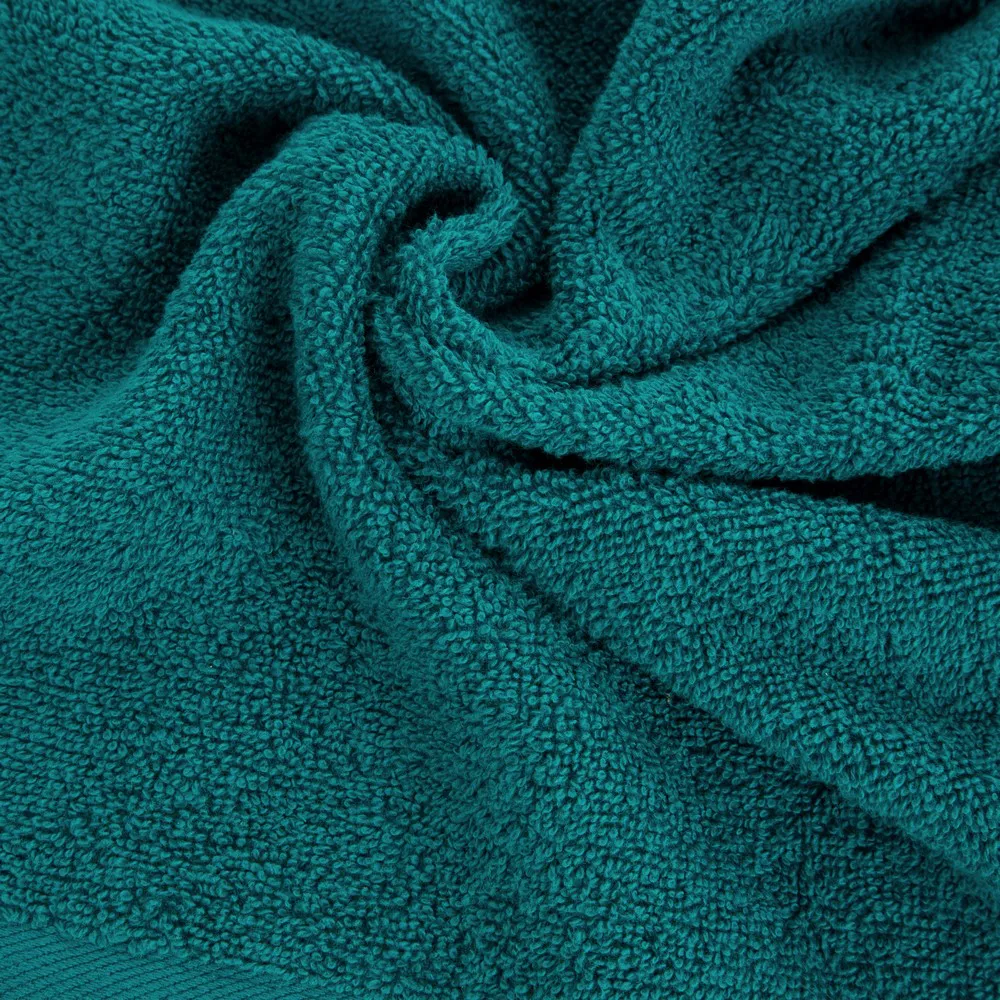 Ręcznik Gładki 2 70x140 turkusowy ciemny 32 500g/m2 Eurofirany