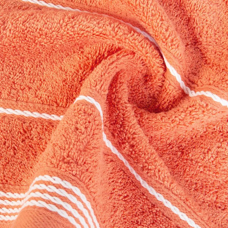 Ręcznik Mira 30x50 pomarańczowy 12 frotte 500 g/m2 Eurofirany
