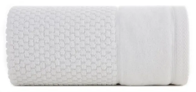 Ręcznik Frida 70x140 biały frotte  500g/m2 Eurofirany