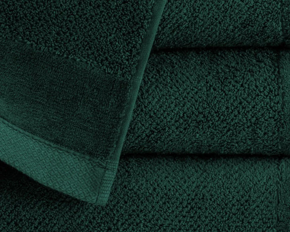 Ręcznik Vito 70x140 zielony ciemny frotte bawełniany 550 g/m2
