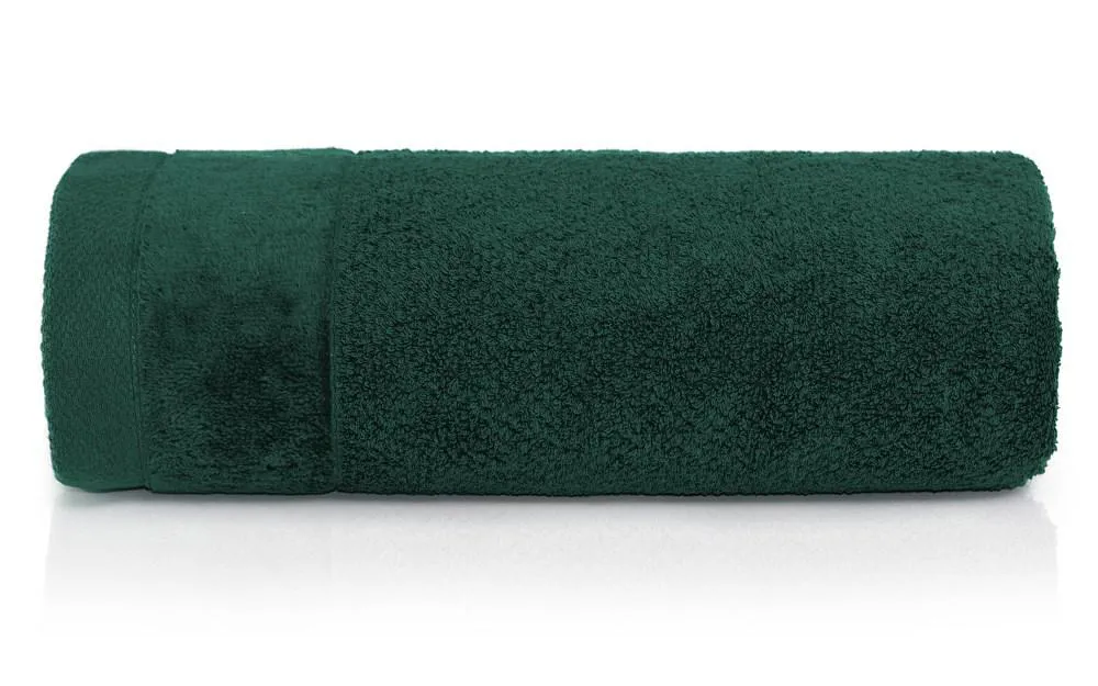 Ręcznik Vito 70x140 zielony ciemny frotte bawełniany 550 g/m2