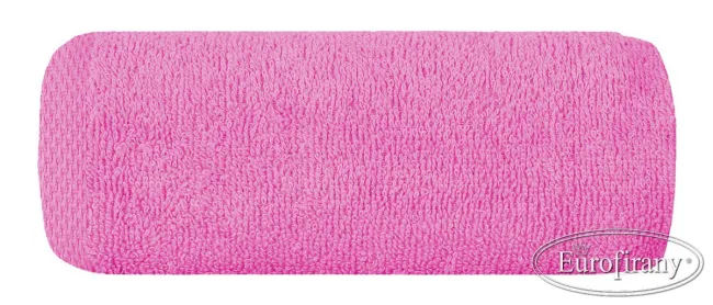 Ręcznik Gładki 1 70x140 12 różowy 400 g/m2 frotte Eurofirany