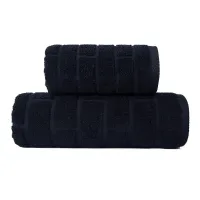 Ręcznik Brick 50x90 czarny 500 g/m2 frotte Greno