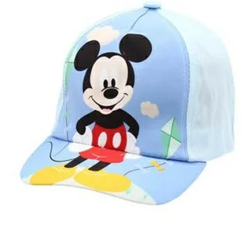 Czapka z daszkiem Myszka Miki Mickey Mouse 48 błękitna 2104