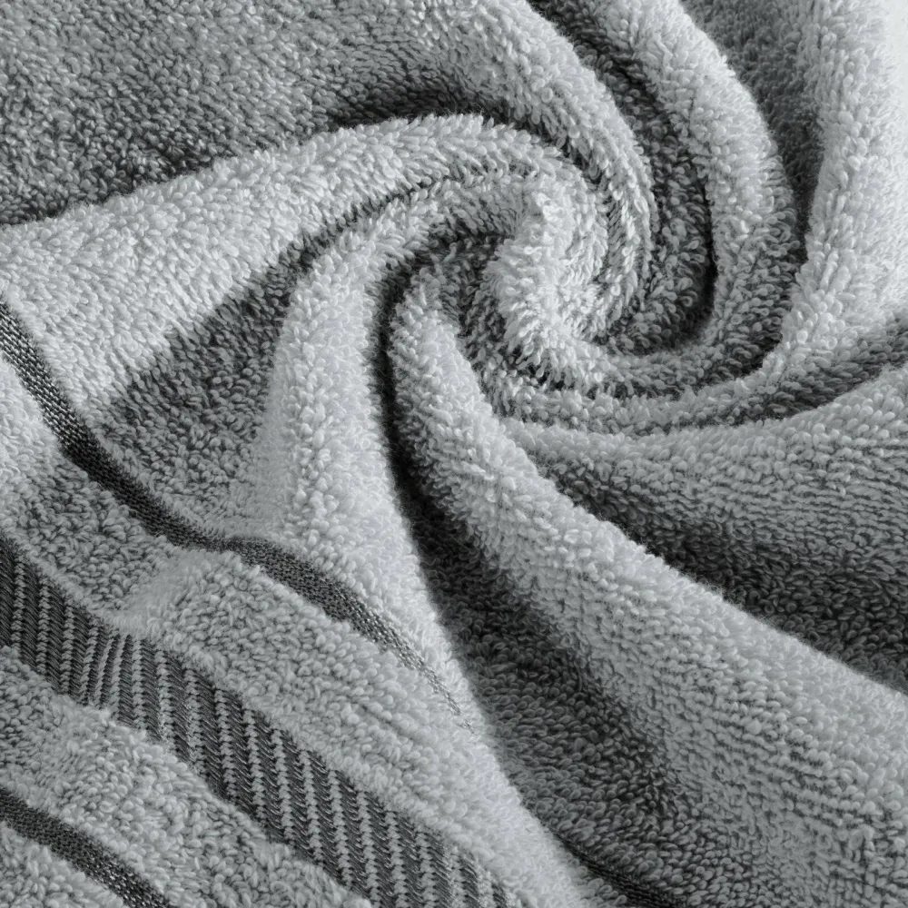 Ręcznik Koral 30x50 srebrny frotte        480g/m2 Eurofirany