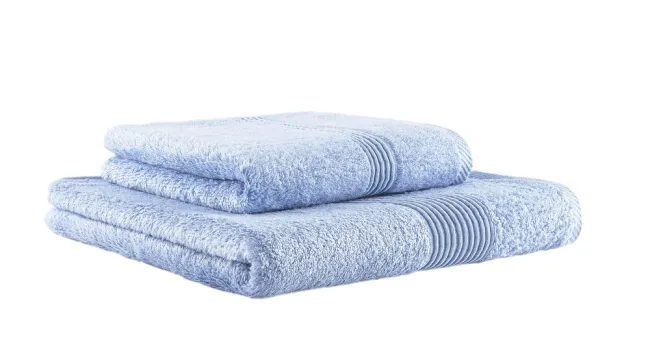 Ręcznik Softness 90x160 niebieski M406 620 g/m2 gruby Nefretete