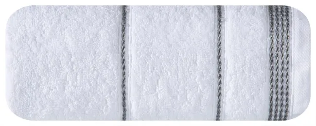 Ręcznik Mira 30x50 biały 01 frotte 500 g/m2 Eurofirany