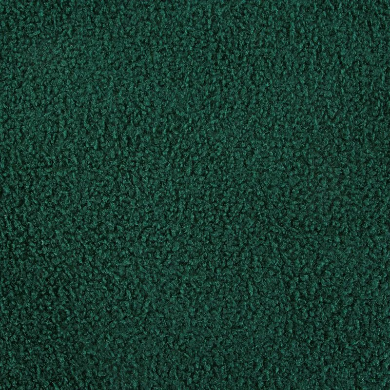 Koc narzuta 170x210 Bukla zielony ciemny  baranek z mikrofibry Eurofirany