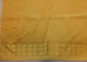 Ręcznik Kostki 50x90 04 żółty Eurofirany
