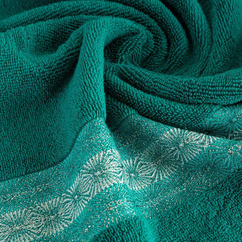 Ręcznik 70x140 Malika turkusowy frotte  500g/m2 Eurofirany