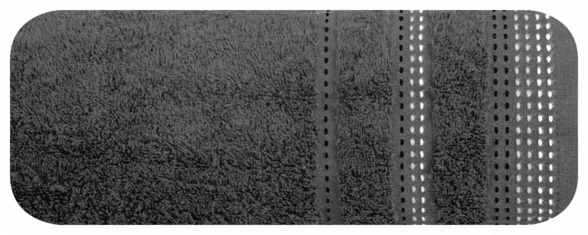 Ręcznik Pola 70x140 18 stalowy srebrny frotte 500 g/m2 Eurofirany