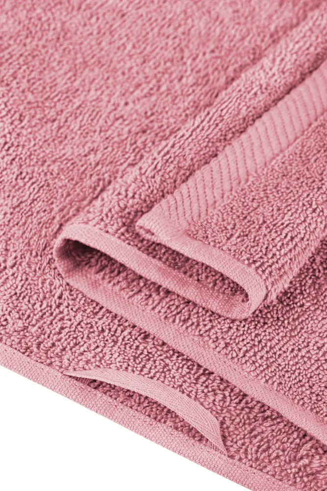 Ręcznik Bari 50x100 pudrowy frotte 500  g/m2