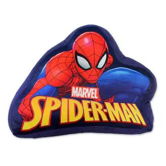 Poduszka kształtka Spiderman 7735 granatowa przytulanka 37x30x6cm