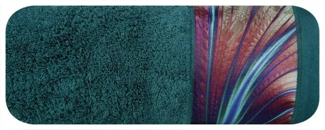 Ręcznik Azul 50x90 550g/m2 ciemny turkusowy Eurofirany