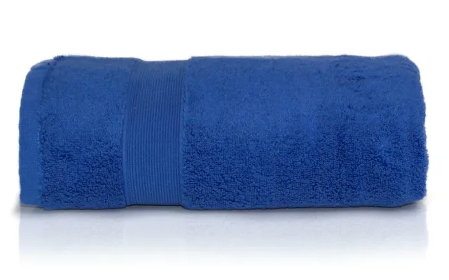 Ręcznik Rocco 50x90 niebieski frotte bawełniany 600g/m2