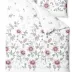 Pościel bawełniana 160x200 Passiflora kwiaty biała szara różowa kolorowa bawełna 2