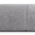 Ręcznik Glory 4 30x50 srebrny z welurową  bordiurą i błyszczącą nicią 500 g/m2 Eurofirany