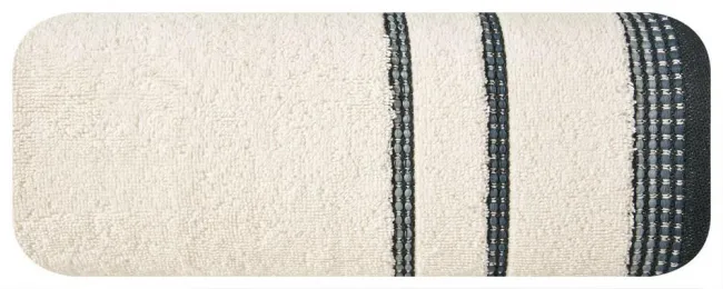 Ręcznik Kora 70x140 kremowy 500g/m2 Eurofirany