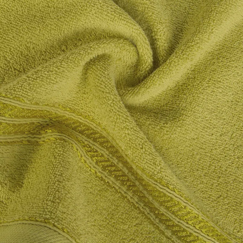 Ręcznik Lori 30x50 oliwkowy 450g/m2       Eurofirany