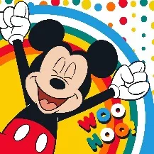 Ręcznik magiczny 30x30 Mickey 041 Myszka Miki 3594