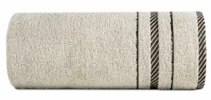 Ręcznik Koral 30x50 beżowy frotte         480g/m2 Eurofirany