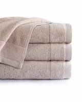 Ręcznik Vito 100x150 beżowy perłowy frotte bawełniany 550 g/m2
