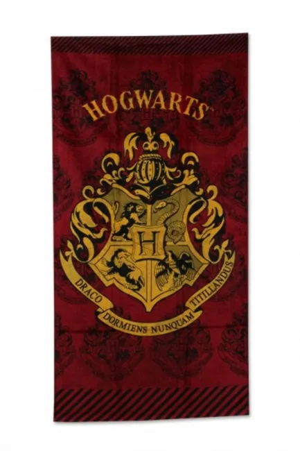 Ręcznik plażowy 70x140 Harry Potter 4192 Hogwarts dla fanów uniwersum