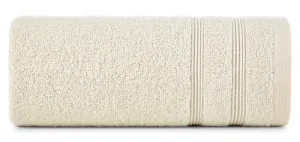 Ręcznik Aline 70x140 kremowy 500 g/m2  frotte Eurofirany