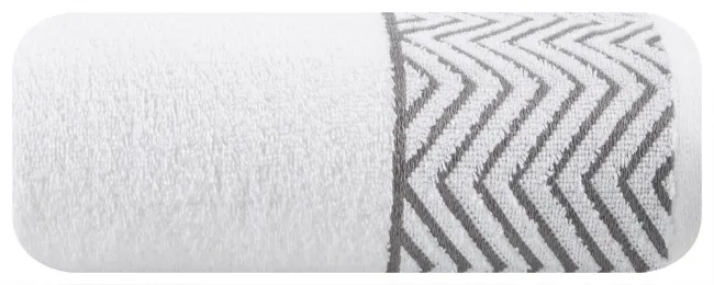 Ręcznik Ziggy 100x150 biały 01 frotte 500g/m2