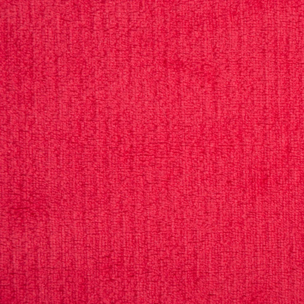 Koc narzuta z mikrofibry 220x240 Flavia czerwony frędzle Eurofirany