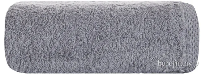 Ręcznik Gładki 1 70x140 17 srebrny 400 g/m2 frotte Eurofirany