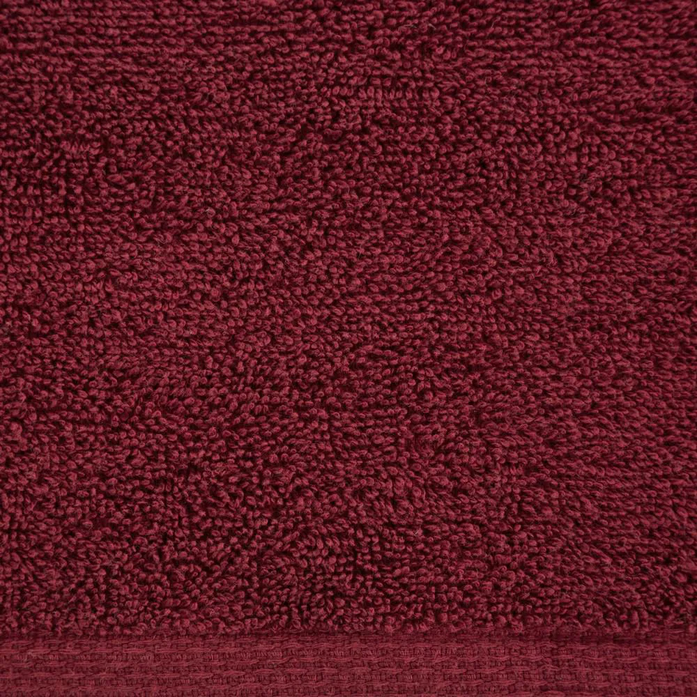 Ręcznik Gładki 1 70x140  bordowy 400g Eurofirany