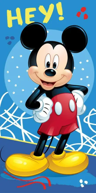 Ręcznik plażowy 70x140 Myszka Miki 0364 Mickey Mouse bawełniany