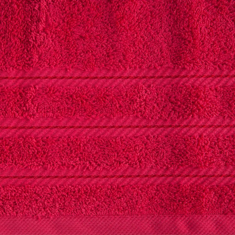 Ręcznik Vito 70x140 amarantowy 480 g/m2   frotte bawełniany Eurofirany