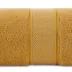 Ręcznik Liana 70x140 musztardowy  z błyszczącą nicią 500 g/m2 Eurofirany