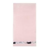 Ręcznik 30x50 Koty Balerina-5222 różowy frotte bawełniany dziecięcy do przedszkola