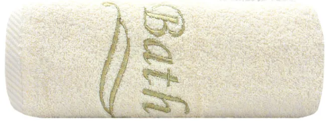 Ręcznik Bath 70x140 01 Krem Eurofirany