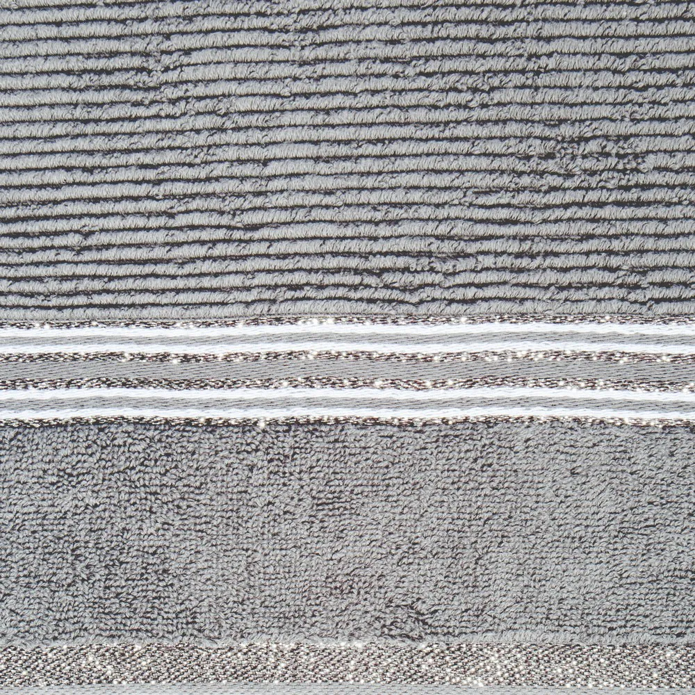 Ręcznik 50x90 Filon 03 srebrny 530g/m2 Eurofirany