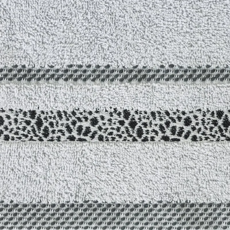 Ręcznik Tessa 70x140 srebrny frotte  500g/m2 Eurofirany