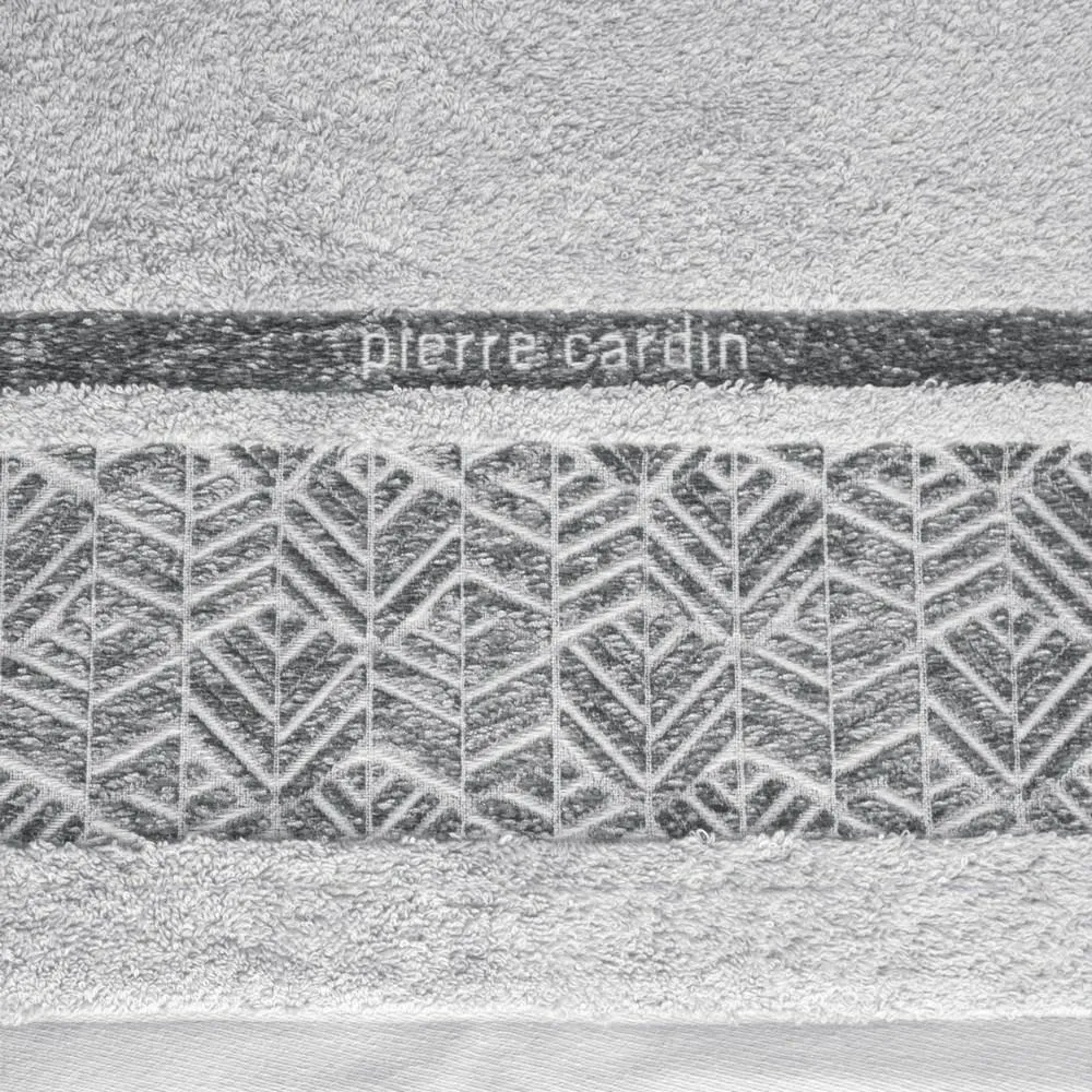 Ręcznik Teo 50x100 srebrny 480g/m2 Pierre Cardin