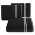 Ręcznik 50x90 Filon 11 czarny 530g/m2 Eurofirany