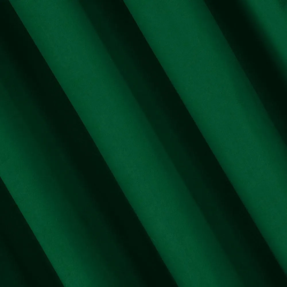 Zasłona 140x270 Sibel zielona ciemna welwetowa gotowa na taśmie Pierre Cardin