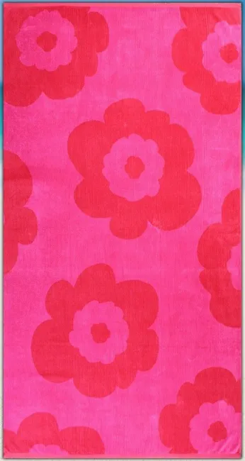 Ręcznik plażowy 100x180 Love Flowers firmy Greno