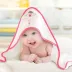 Okrycie kąpielowe niemowlęce 100x100      Baletnica kremowy ręcznik z kapturkiem Baby