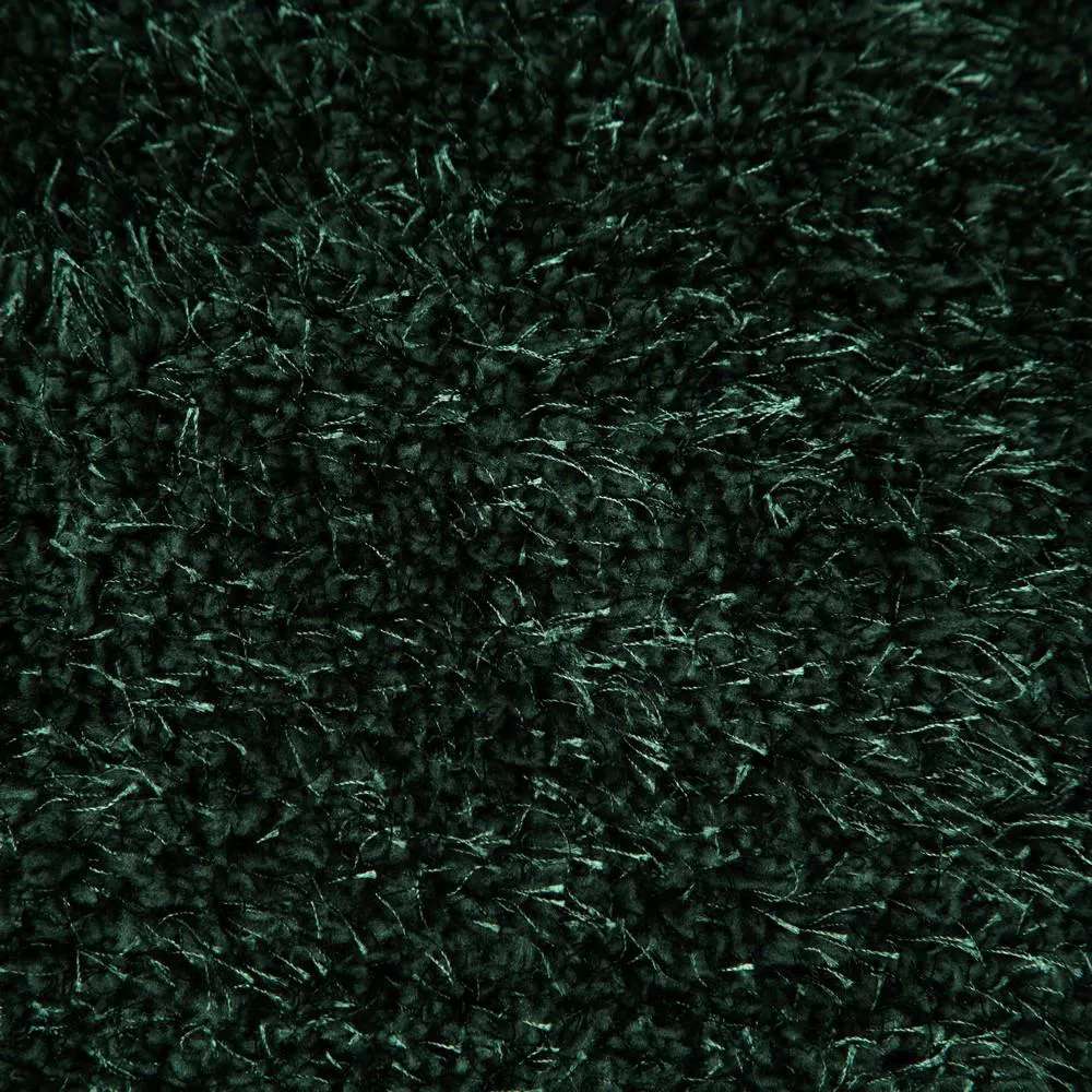 Koc narzuta dekoracyjna 170x210 Oriana zielony ciemny futrzak Eurofirany