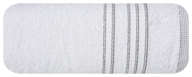 Ręcznik Aida 70x140 biały 01 430g/m2 Eurofirany
