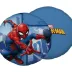 Poduszka dekoracyjna 40 cm Spider-man     człowiek pająk niebieska kształtka przytulanka