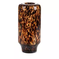 Szklany wazon dekoracyjny 18x40 Lana czarny