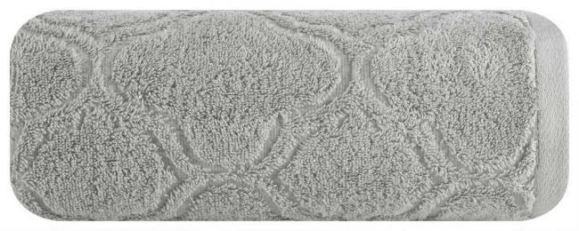 Ręcznik Domi 50x90 srebrny 540g/m2 Eurofirany